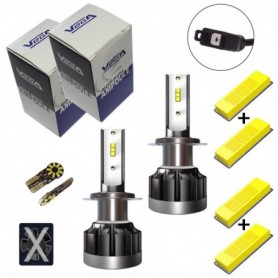 Kit Q6 Full leds CSP Vega® 2 ampoules H7 12V 24V