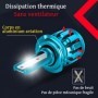 Kit Q6 Full leds CSP Vega® 1 ampoule H4 12V 24V