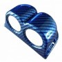 Support horizontal carbone 2 manomètres 52 mm
