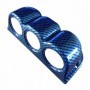 Support horizontal carbone 3 manomètres 52 mm