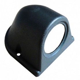 Support horizontal noir 1 manomètre 52 mm