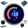 Manomètre Vega® Voltmètre 8 à 18V affichage numérique et leds 52 mm