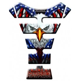 Protège réservoir moto 3D Keiti® Eagle USA KT5400