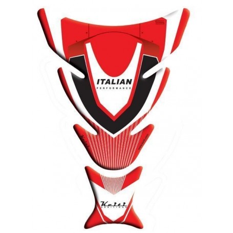 Protège réservoir moto 3D Keiti® Ducati Rouge TDC-103R