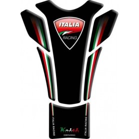 Protège réservoir moto 3D Keiti® Italian noir TDC-104K