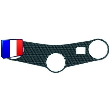 Protection Té de fourche 3D Keiti® aspect carbone Honda CBR 600 03