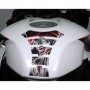 Protège réservoir moto 3D Keiti® Joker Rouge KT6500R