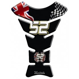 Protège réservoir moto 3D Keiti® James Toseland Numero 52 KT8170