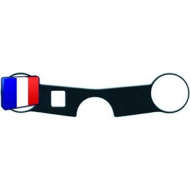 Protection Té de fourche 3D Keiti® carbone Suzuki GSXR 600 04-05