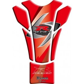 Protège réservoir moto 3D Keiti® Suzuki rouge TSZ-609R