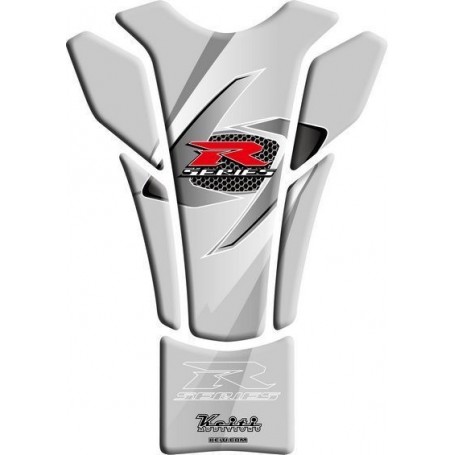 Protège réservoir moto 3D Keiti® Suzuki gris TSZ-609S