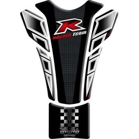 Protège réservoir moto 3D Keiti® Yamaha racing team noir TYM-310K