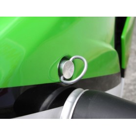 Vis moto aluminium inoxydable DZUS