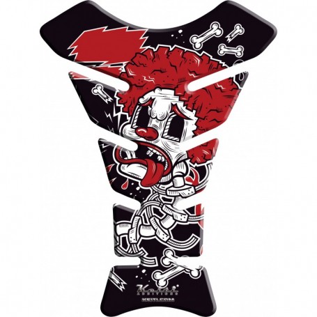Protège réservoir moto 3D Keiti® Clown graffiti KT8730