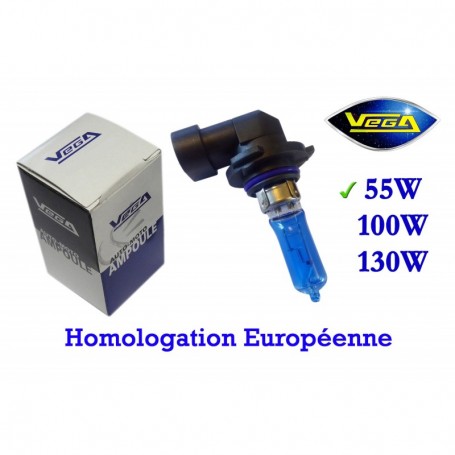 Ampoule Vega® Xénon Daylight HB3 9005 P20d homologuée 60W 12V
