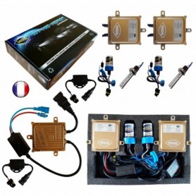 Kit HID Xénon Vega® H1 55W Canbus ODB 2 ampoules à embase métallique - Garantie à vie