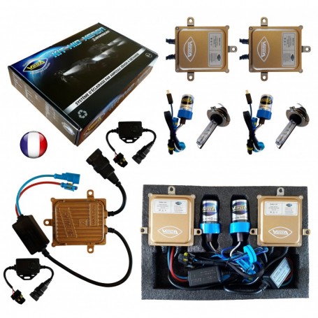 Kit HID Xénon Vega® H7 55W Canbus ODB 2 ampoules à embase métallique - Garantie à vie