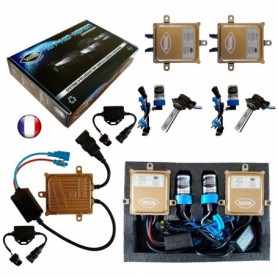 Kit HID Xénon Vega® HIR2 9012 55W Canbus ODB 2 ampoules à embase coudée - Garantie à vie
