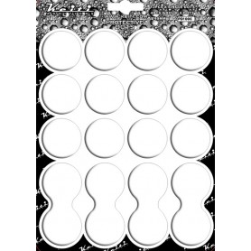 PADs de protection carénage moto 3D transparents