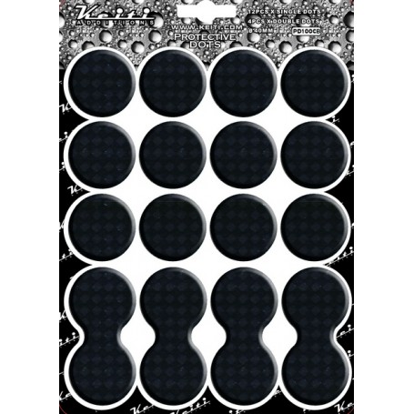 PADs de protection carénage moto 3D carbones