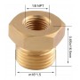 Adaptateur sonde Femelle 1/8-27NPT Male M16x1.5