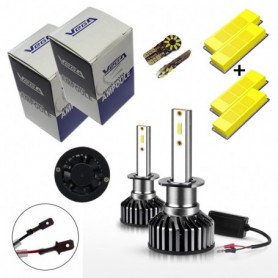 Kit G7 Full leds Luxeon ZES Vega® 2 ampoules H1 12V 24V