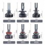 Kit G7 Full leds Luxeon ZES Vega® 2 ampoules H9 12V 24V