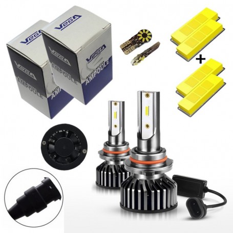 Kit G7 Full leds Luxeon ZES Vega® 2 ampoules HB4 12V 24V
