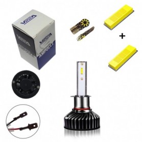 Kit G7 Full leds Luxeon ZES Vega® 1 ampoule H1 12V 24V