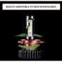 Kit G7 Full leds Luxeon ZES Vega® 1 ampoule H9 12V 24V