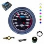 Manomètre Vega® haute précision température d'huile 40-140 °C 7 couleurs 52 mm
