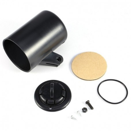 Support noir manomètre 52 mm