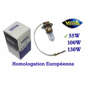 Ampoule Vega® halogène Maxi H3 PK22s homologuée 55W 12V