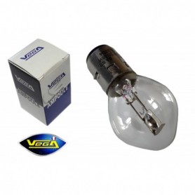 Ampoule Vega® halogène Maxi S2 BA20D H6M homologuée 35W 12V