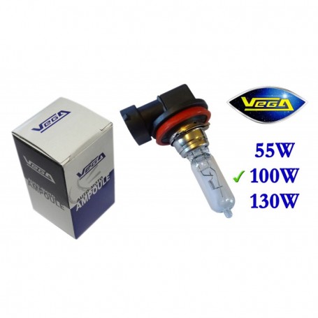Ampoule Vega® halogène Maxi H9 PGJ19-5 100W 12V