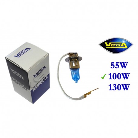 Ampoule Vega® Xénon Daylight H3 PK22s 100W 12V