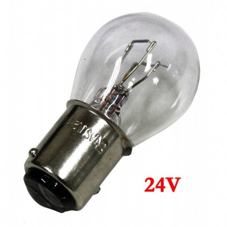 Ampoule Vega® P21/5W BAY15D homologuée 21W 24V