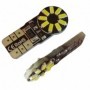 Ampoule T10 W5W 18 leds 3014SMD anti-erreur ODB Blanche xénon