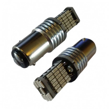 Ampoule 45 leds SMD4014 P21/5W rouge