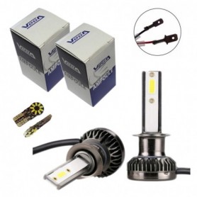Kit Q3 Full leds COB 360° Vega® 2 ampoules H1 12V 24V