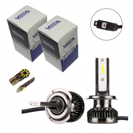 Kit Q3 Full leds COB 360° Vega® 2 ampoules H7 12V 24V
