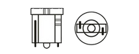 Ampoules à leds Vega® T5 W2×4.6d 2.3W